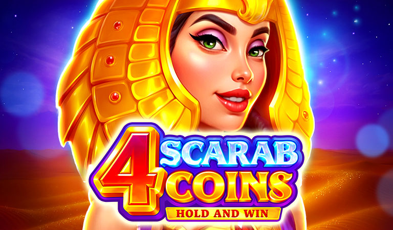 4 Scarab Coins: Hold and Win