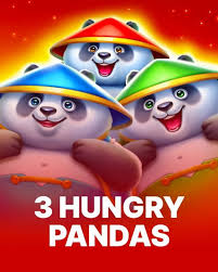 3 Super Hungry Pandas