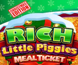 Rich Little Piggies Meal Ticket Christmas Edition