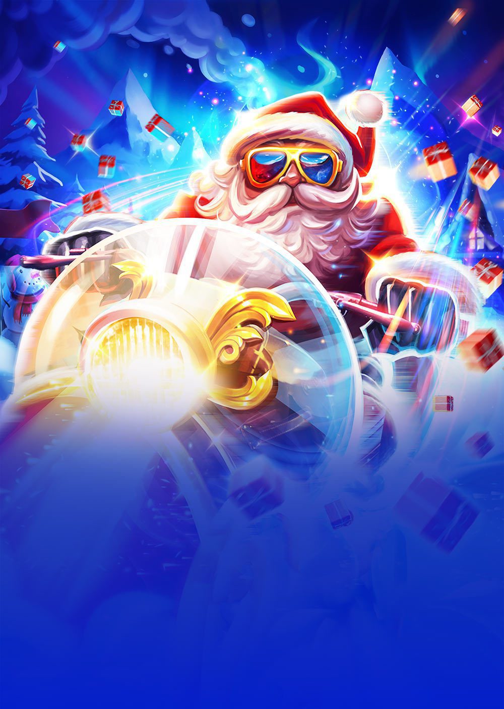 Stampede Rush® Speedy Santa